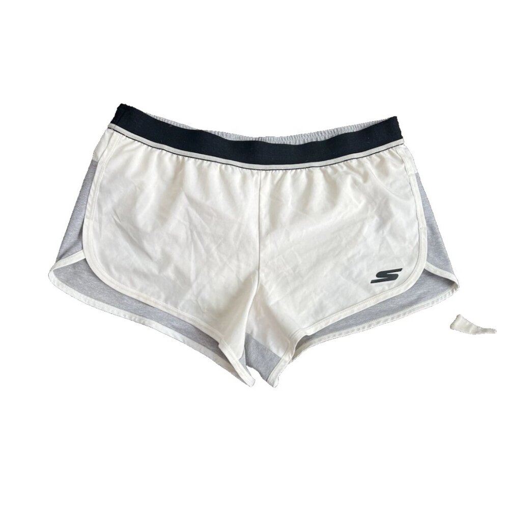 Skechers Women’s Running Shorts S Athletic Performance Workout Athleisure Gym